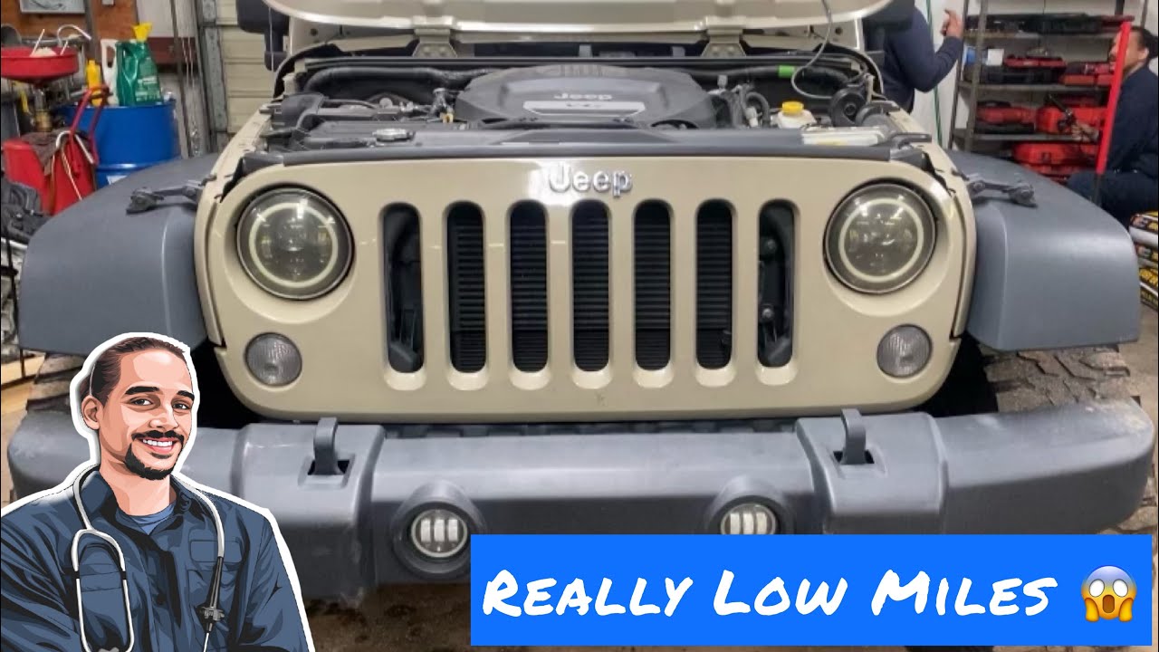 Jeep Wrangler needs Major Engine Work at only 40,000 miles!  Pentastar  Issue #jeep #autorepair - YouTube