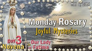 🌹Monday Rosary🌹DAY-3 NOVENA to OUR LADY of FATIMA, Joyful Mysteries, May 6, 2024, Scenic, Scriptural