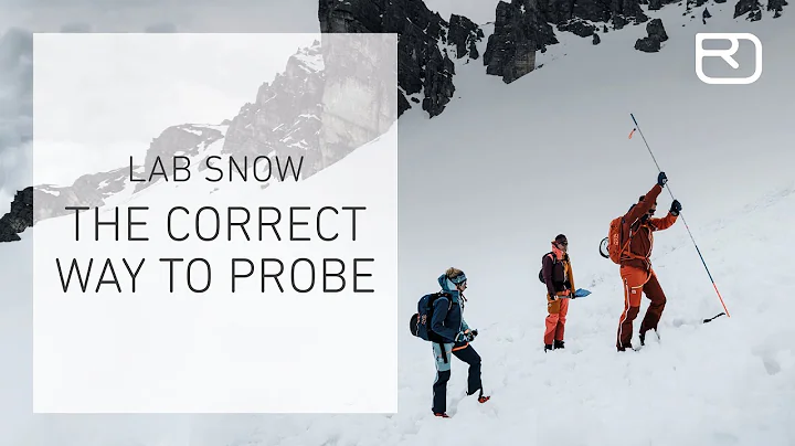 The correct way to probe after an avalanche – tutorial (15/17) (English) | LAB SNOW