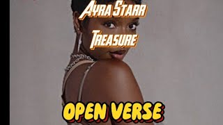 Ayra Starr - Treasure (Beat + Hook) [OPEN VERSE] Instrumental