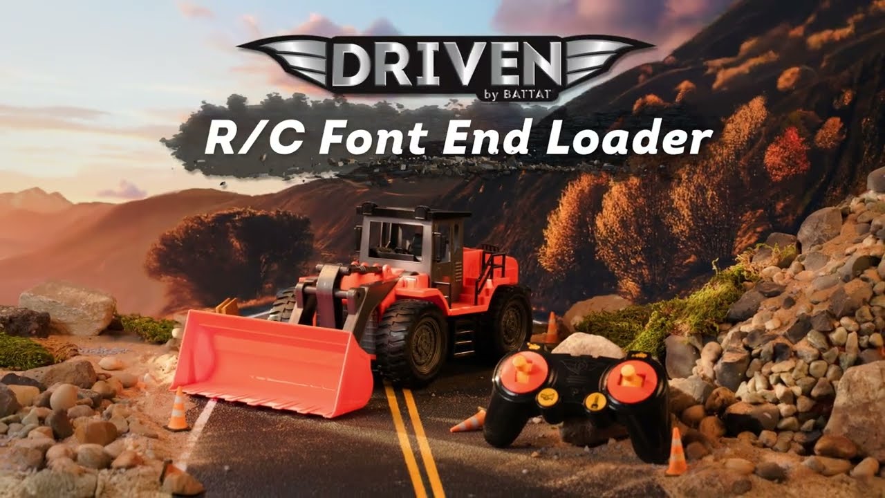 RC Front End Loader | Toy Vehicles for Kids | DRIVEN by Battat