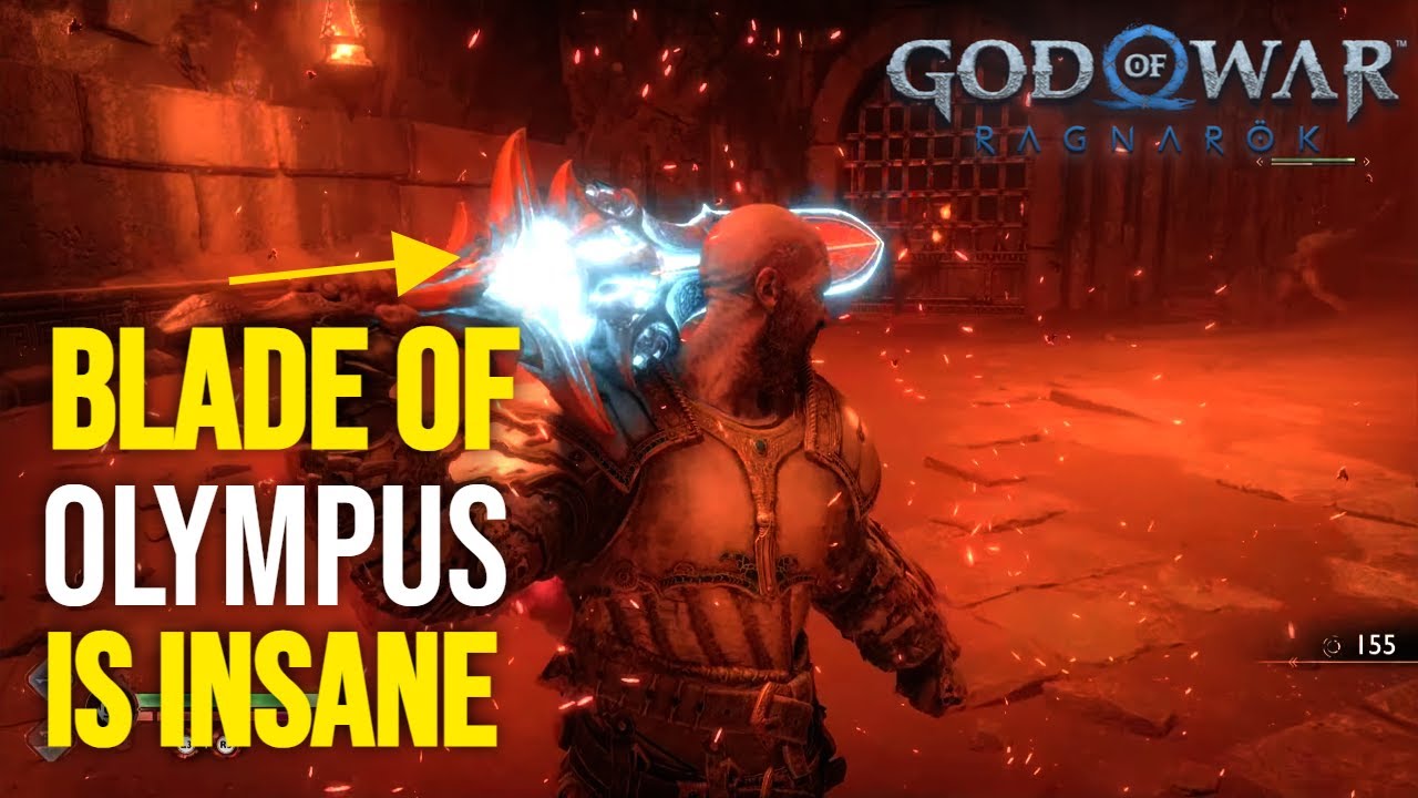 KRatos Gets Blade of Olympus Again - God of War Ragnarok Valhalla DLC , Kratos