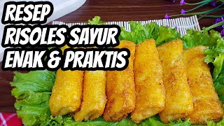 Resep Cara Membuat Risoles Sayur Wortel Kentang Enak dan Sederhana Untuk Jualan