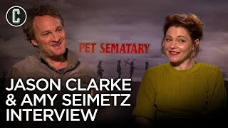 Pet Sematary Jason Clarke & Amy Seimetz Interview