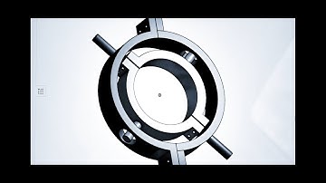 Aurora TVC Rocket Static Fire Gimbal Mount - CAD Assembly
