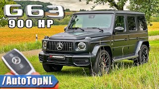 900HP MercedesAMG G63 | REVIEW on AUTOBAHN [NO SPEED LIMIT] by AutoTopNL