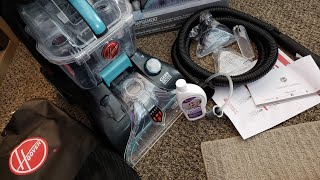 Hoover PowerScrub Elite (FH50250) Carpet Deep Cleaner Unboxing & Assembly