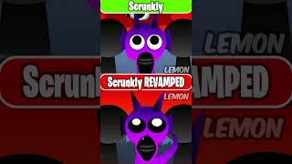 Incredibox Sprunki Scrunkly Vs Sprunki Scrunkly Revamped
