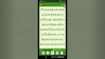 #قرآن كريم - سوره الإنسان ( الشيخ ياسر الدوسري ) من الايه 17 إلى الايه 21 ( 76 )