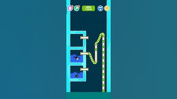 Save the fish game level 12396 || Pull the pin