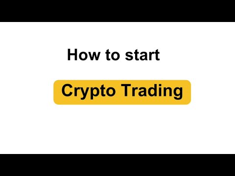 How to start Crypto Trading - YouTube