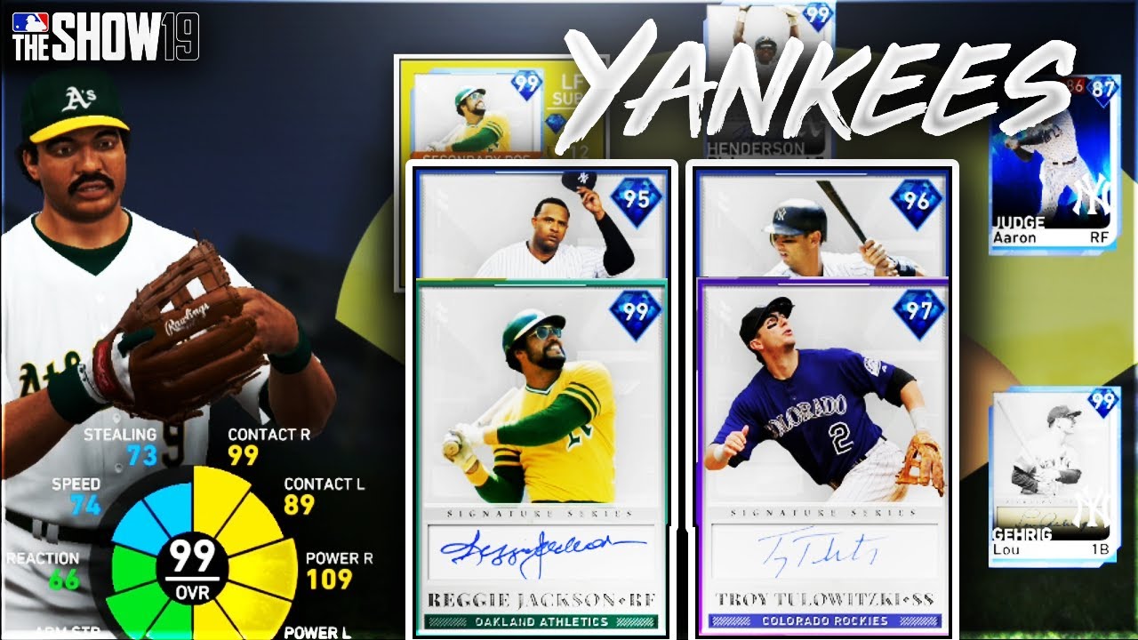 All-Time New York Yankees Team Build - MLB The Show 19 Diamond Dynasty