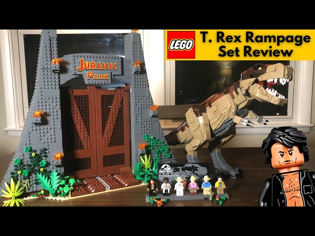 LEGO 75936 Jurassic Park: T. rex Rampage, the biggest LEGO dino ever  [Review + Interview] - The Brothers Brick