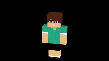 First Lip Sync (Minecraft Test #4) [Blender]
