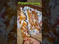 Potato Spring #food #easy #viral #crispy #snacks #quickrecipe #tasty #shorts #cooking