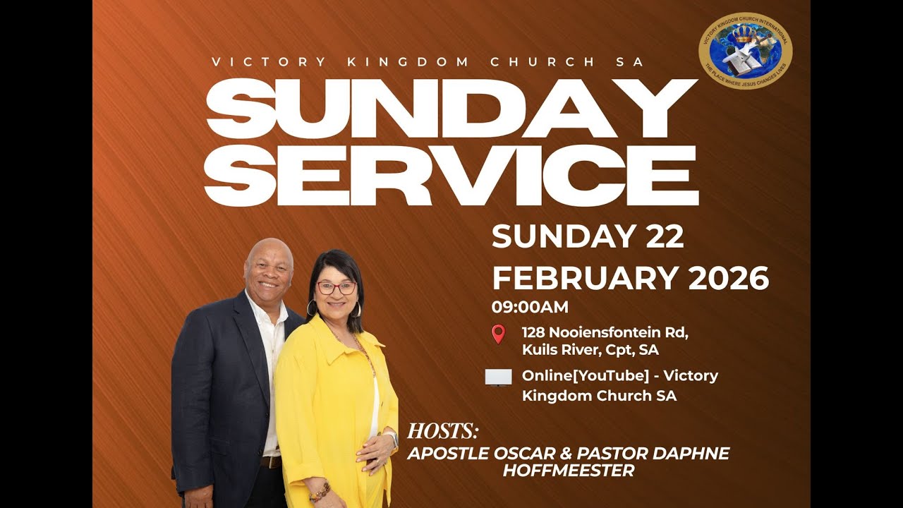 WE ARE LIVE ! WELCOME TO OUR SUNDAY SERVICE LIVE @ Victory Kingdom ...