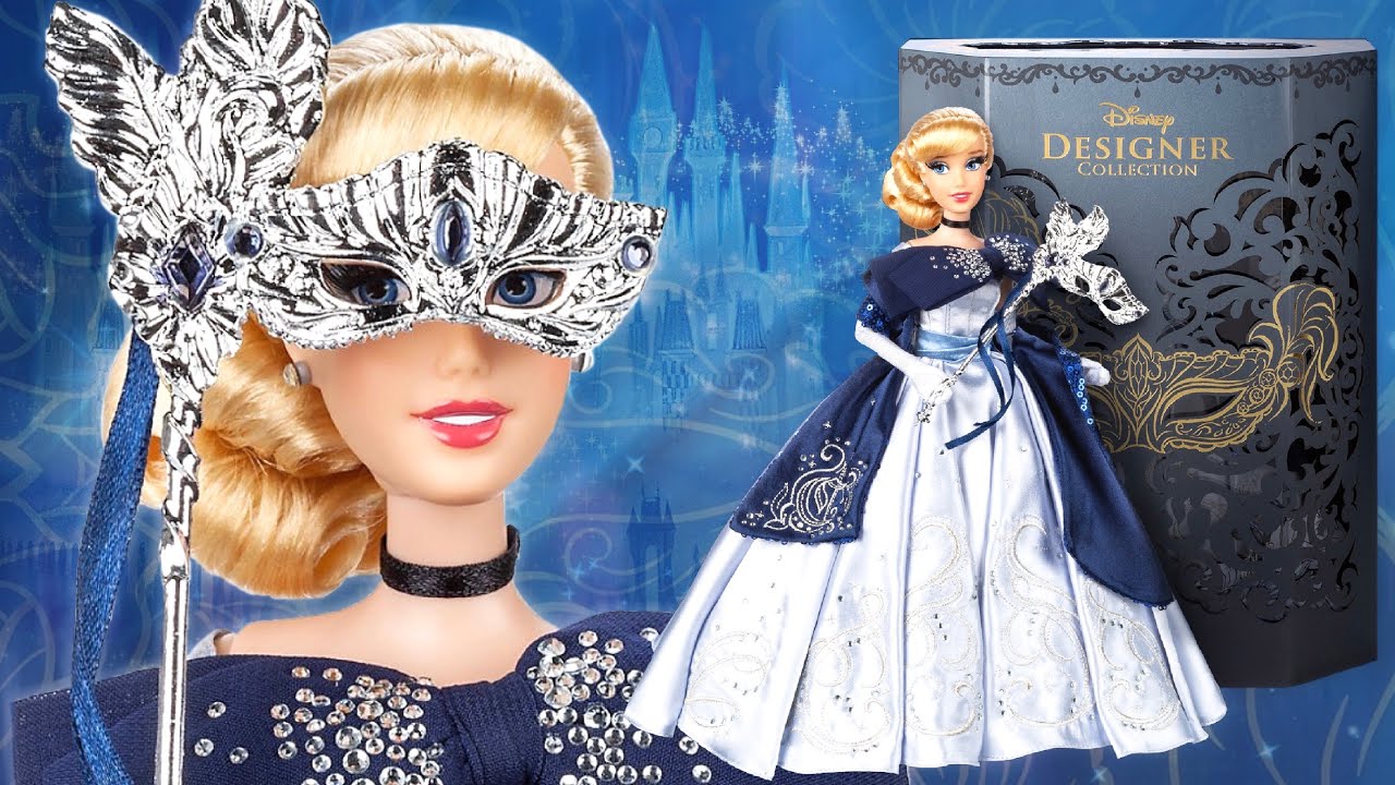 CINDERELLA Midnight Masquerade Series “Designer Collection” doll