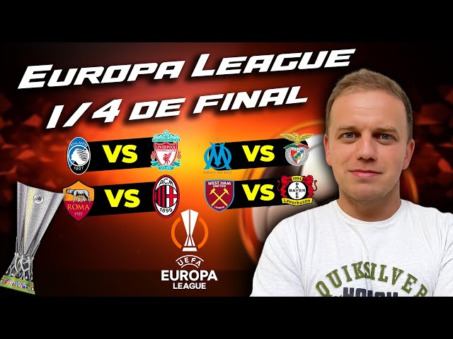 MES 4 PRONOSTICS EUROPA LEAGUE / MARSEILLE - BENFICA / ROMA - MILAN / ATALANTA - LIVERPOOL