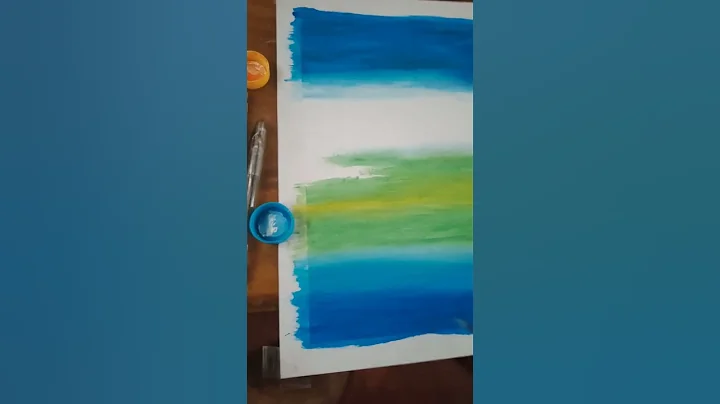 landscape Acrylic painting. simple... /jereme #gui...