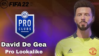 FIFA 22 | David De Gea Pro Lookalike | Pro Clubs