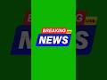 Green Screen Breaking News Live Mtctutorials News Live