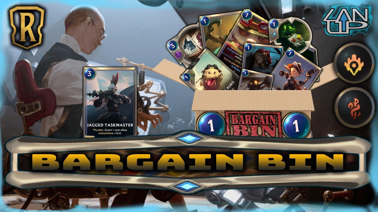 Bargain Bin | Von Yipp & Taskmaster Deck | Patch 1.10 | Legends of Runeterra
