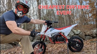 I Bought The Cheapest Dirtbike Possible on Temu!