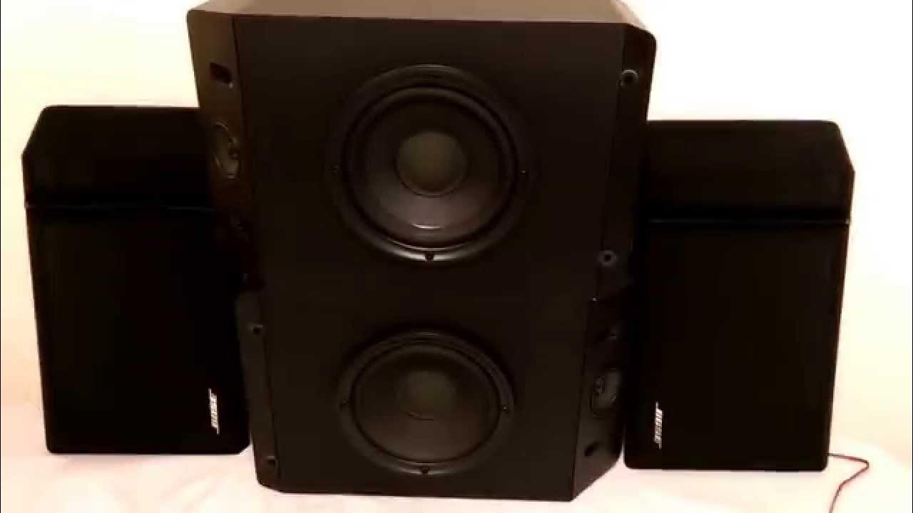 Bose 201 Series IV Speakers YouTube