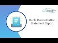 Bank Reconciliation Statement Report Odoo App