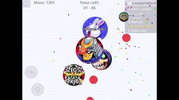Agar.io Rush Mode , teaming