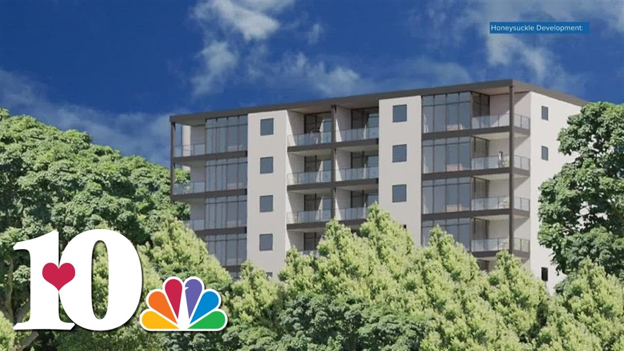 Image showcasing New condos expected to be built in South Knoxville, near James White ...