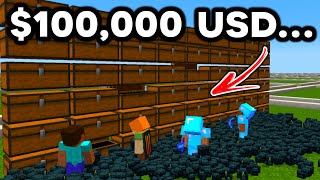 Duping $100,000 USD on Minecrafts WORST PaytoWin Server…