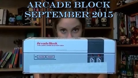 Arcade Block Unboxing for September 2015