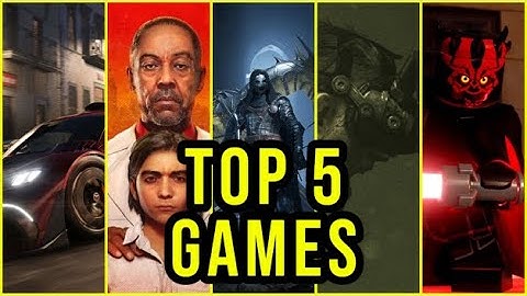 Gamescom 2021 - Top 5 Games