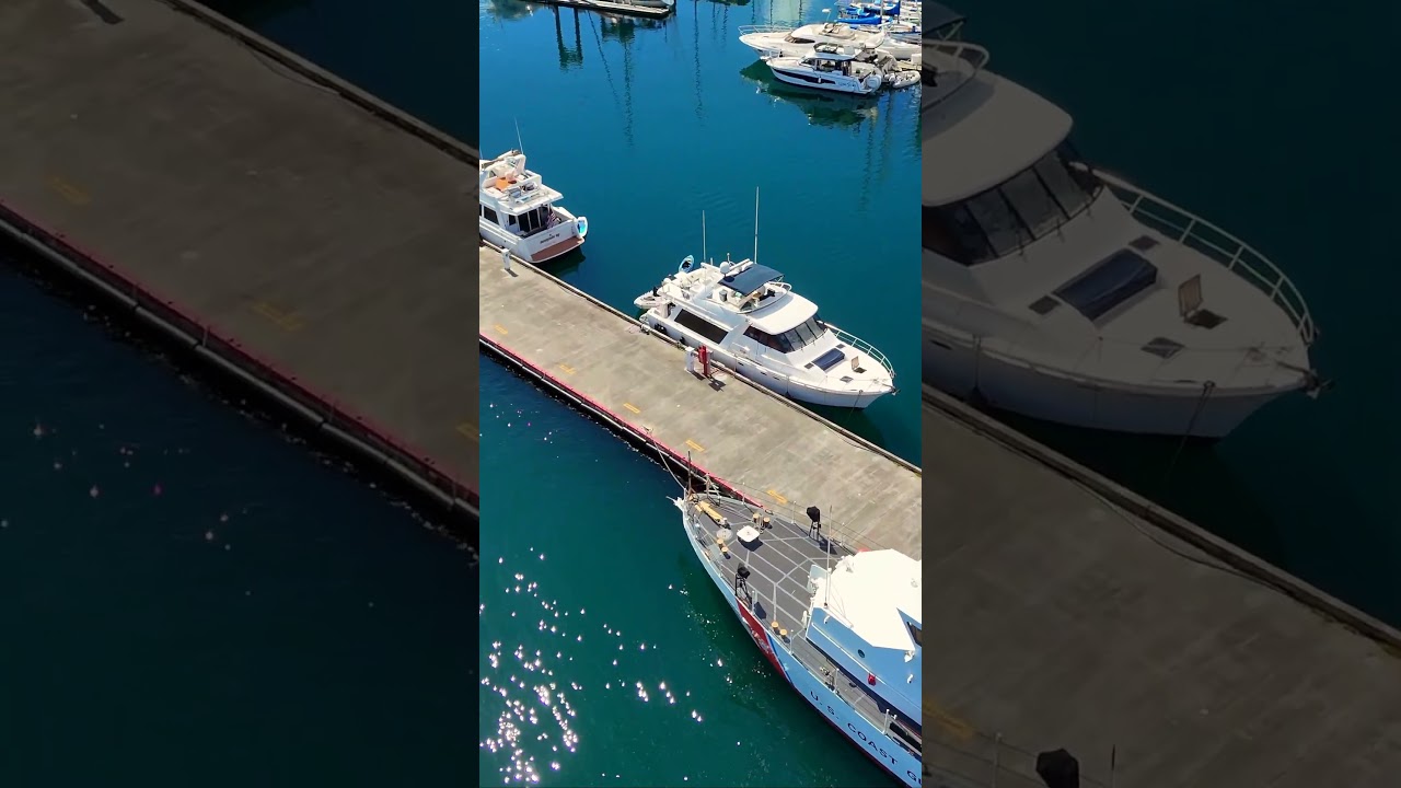 Friday Harbor Marina 4K | San Juan Island, Washington — Perfect Sunny Day (DJI Mini 4)