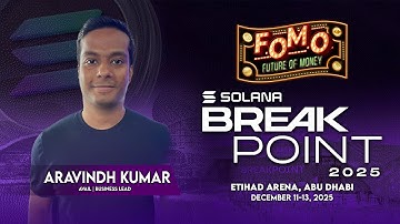 Aravindh Kumar: Business Lead at Avail | Solana Breakpoint 2025