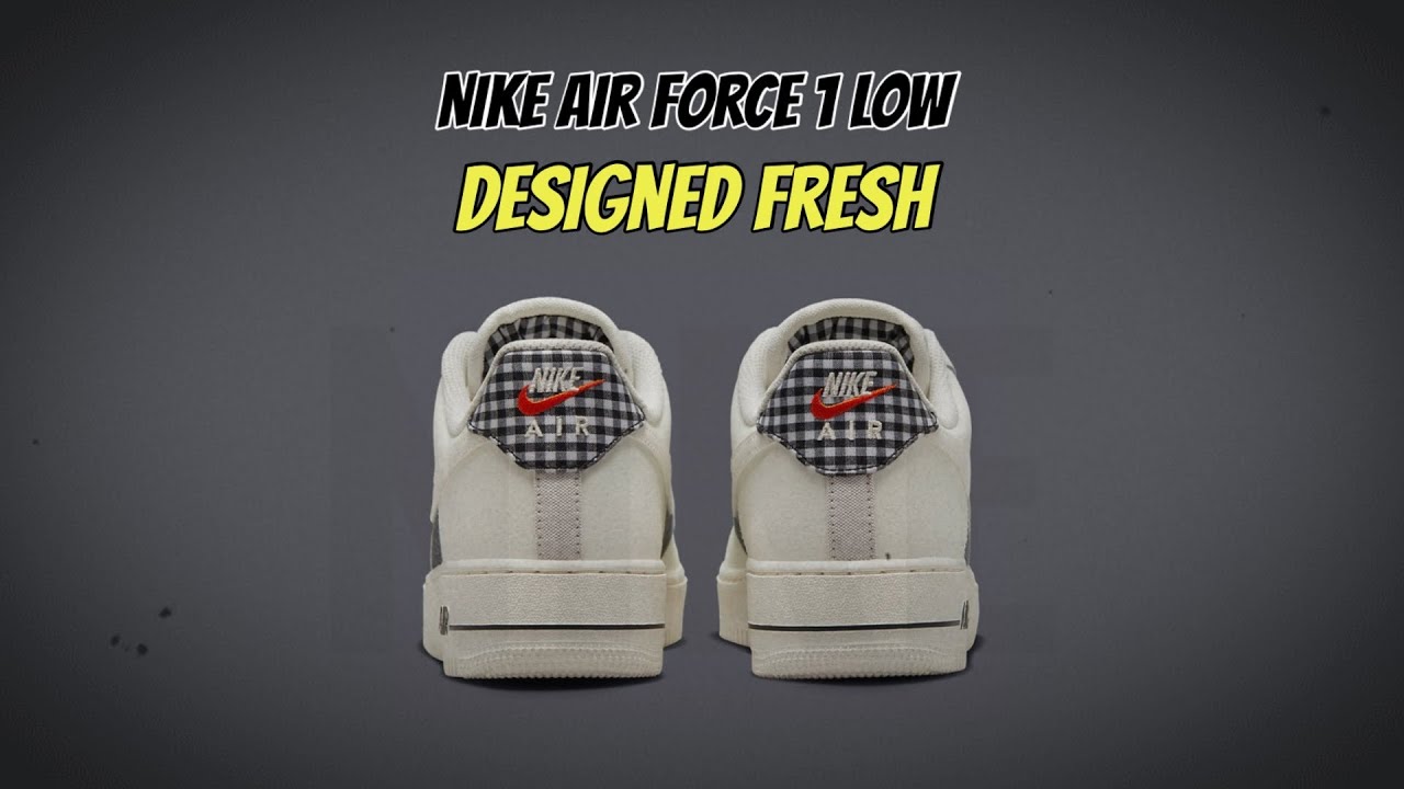 Nike Air Force 1 Low Designed Fresh
