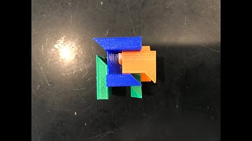 Wild Rose Builds Puzzle Cube Time-lapse (CR-10S Octolapse)