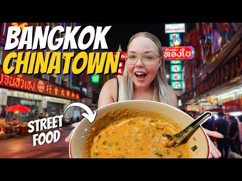 Street Food HEAVEN in BANGKOK CHINATOWN (yaowarat road) 🇹🇭