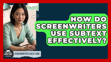 How Do Screenwriters Use Subtext Effectively? - Screenwriter