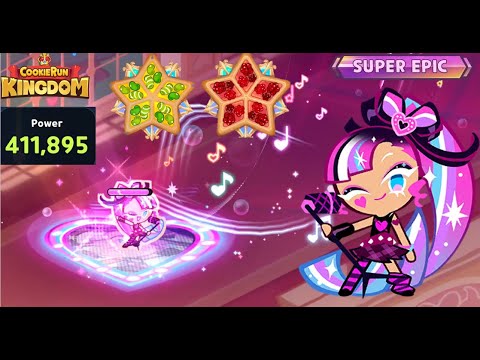 Shining Glitter Cookie Max Lvl Review | Cookie Run Kingdom - YouTube