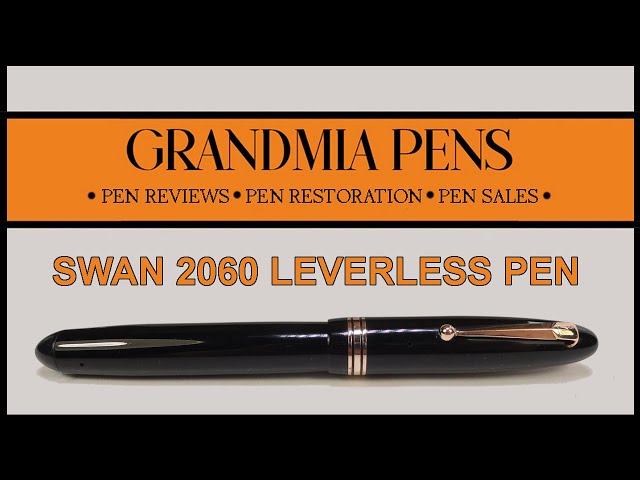 SWAN 2060 LEVERLESS PEN - YouTube