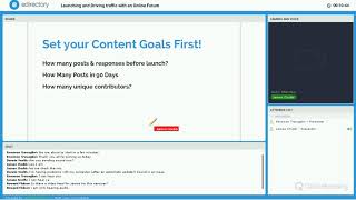 Launching and Driving traffic with an Online Forum screenshot 5
