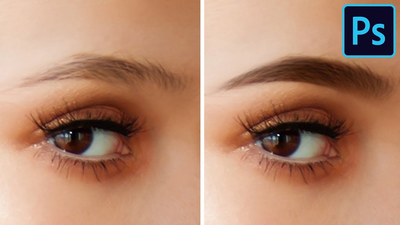 Fill In Eyebrows In Photoshop YouTube