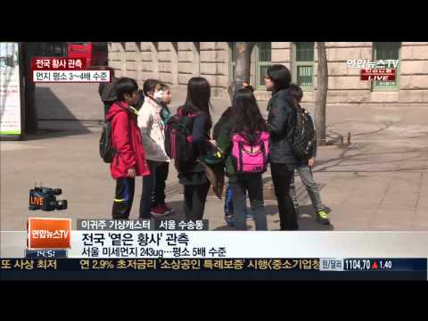 [날씨] 전국 완연한 봄…미세먼지 '나쁨' 단계