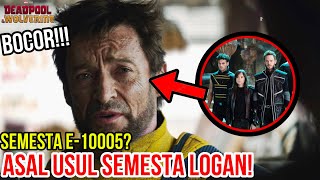 BOCOR! ASAL SEMESTA LOGAN WOLVERINE VERSI FILM DEADPOOL 3! BERASAL DARI SEMESTA EARTH YANG SEKARAT?