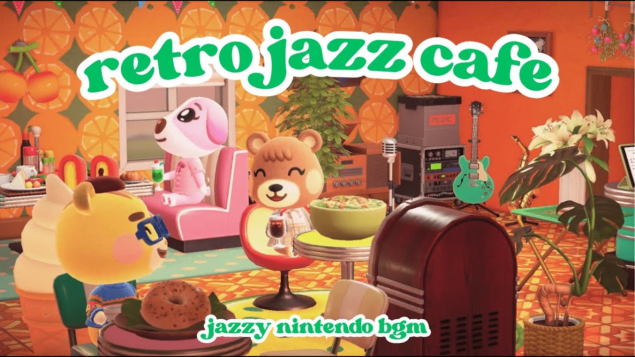 retro jazz café  🎧✩°｡✮☕ | jazzy nintendo bgm to study, draw or chill