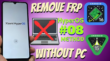 NEW METHOD Xiaomi Redmi Note HyperOS frp bypass Account Google ANDROID 16 - 15 - 14 WITHOUT PC