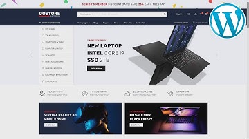 GoStore Electronics Online Shop ★ WordPress Themes & Templates ★
