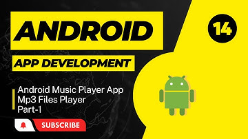 Android Music Player Application in Android Studio (Part-1)